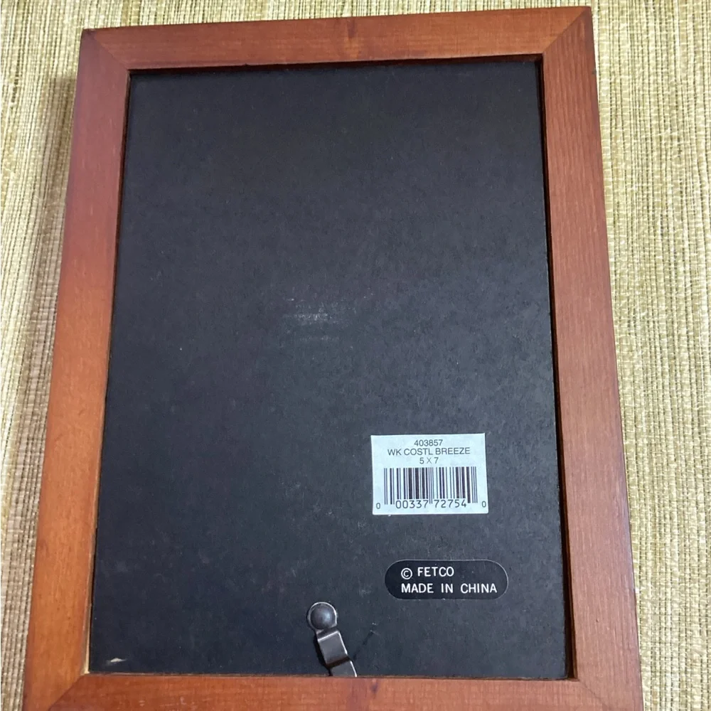 New Warren Kimble Bi Fold Wood Frame with Kimble Art Picture